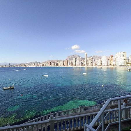 Estudio Primera Linea Con Acceso Privado Al Mar Бенідорм Екстер'єр фото