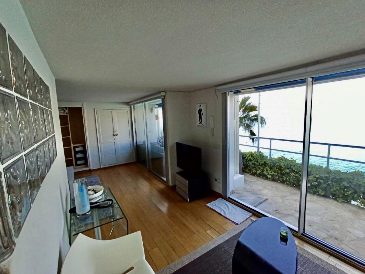 Estudio Primera Linea Con Acceso Privado Al Mar Бенідорм Екстер'єр фото