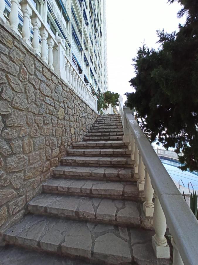 Estudio Primera Linea Con Acceso Privado Al Mar Бенідорм Екстер'єр фото